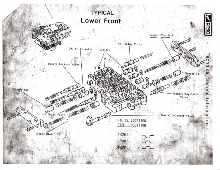 Transmission Repair Manuals ZF 4HP22 4HP24 Rebuild Instructions