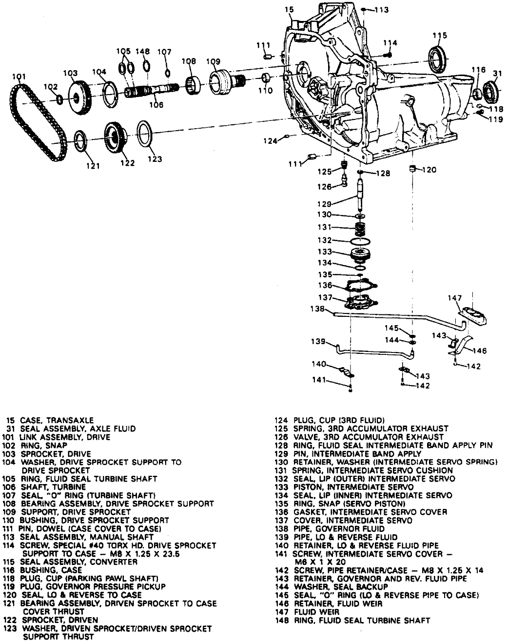 3t40 transmission parts