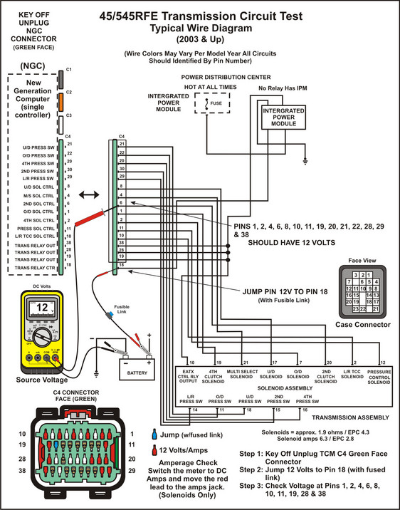 545Rfe Wiring Diagram