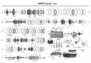 transmission A960E scheme