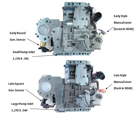 46re Valve Body Diagram