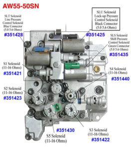 aw55-51 valve body works