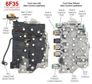 6F35 valve body